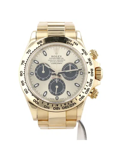 Pre-owned Rolex 2019 Daytona 40mm Watch In Gold
