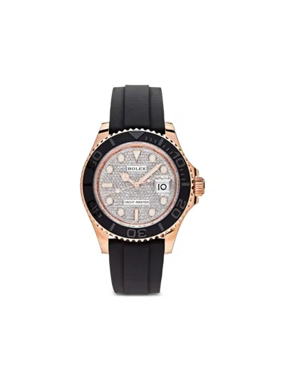 Pre-owned Rolex 2020 Yacht-master 40mm In Silver