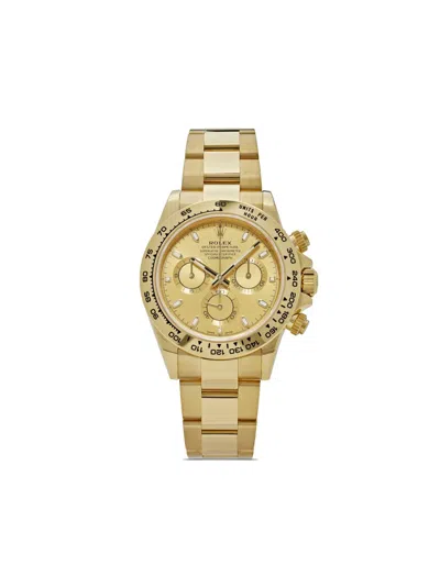 Pre-owned Rolex 2022  Daytona Cosmograph 40mm In Yellow