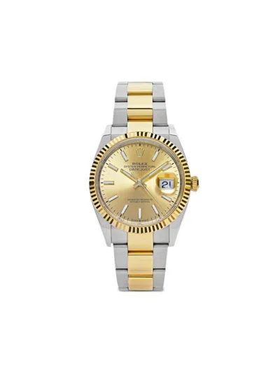 Pre-owned Rolex 2023  Datejust 41mm In Gold