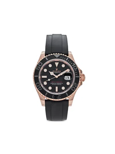 Pre-owned Rolex 2023  Yacht-master 40mm In Black