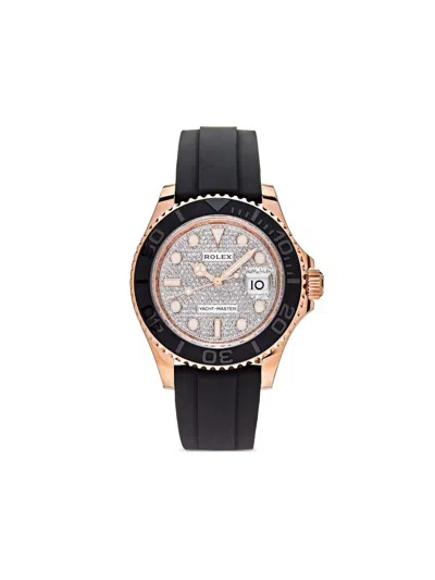 Pre-owned Rolex 2023  Yacht-master 40mm In Silver