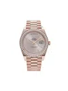 Rolex 2023 Unworn Day-date 40mm In Pink