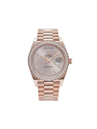 Rolex 2023 Unworn Day-date 40mm In Pink