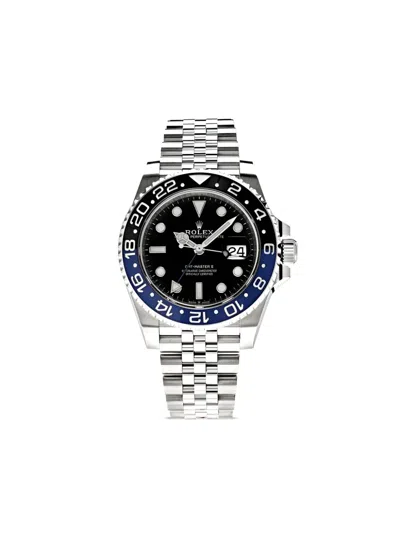Pre-owned Rolex 2019  Gmt-master Ii 40mm In Black