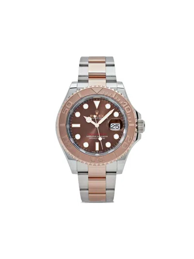 Pre-owned Rolex 2024 Yacht-master 40mm In Brown