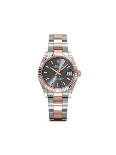Pre-owned Rolex 2025  Datejust 31mm In Black