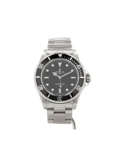 Pre-owned Rolex 2025 Submariner 40mm In Black