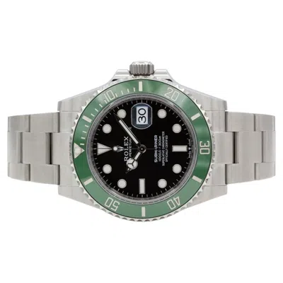Pre-owned Rolex 2026  Submariner 126610lv “starbucks” Green Bezel Unworn Full Set 41mm