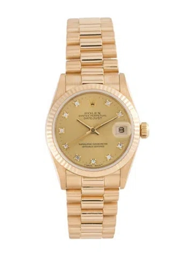 Pre-owned Rolex , 31mm In Multi