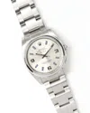 Rolex Air-king 34mm Full Set 2008 Watch In Metallic