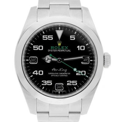 Rolex Air-king Black Dial Men's Watch 116900