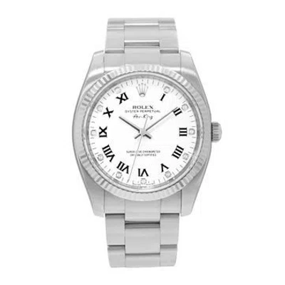 Pre-owned Rolex Air King Watch, 34mm In Multi