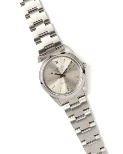 Rolex Air-king 34mm Watch In Silver