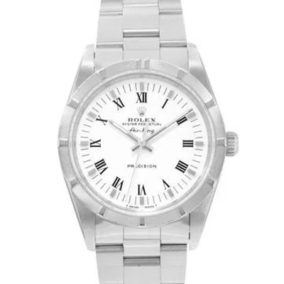 Pre-owned Rolex Air-king Watch, 34mm In Multi