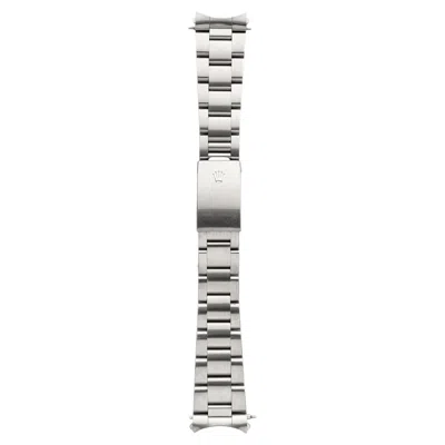 Pre-owned Rolex Authentic  20mm Stainless Steel Oyster Bracelet For Gmt & Datejust In Multi