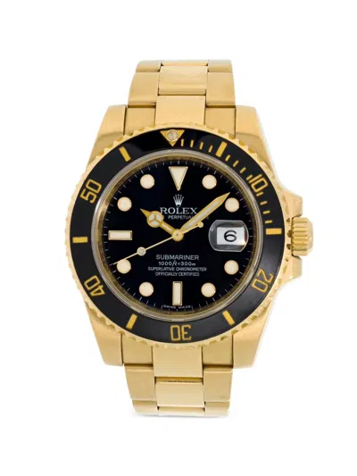 Pre-owned Rolex Black Bezel 40mm Submariner Watch