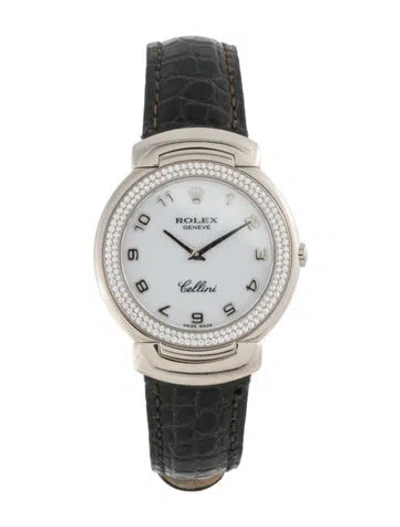 Pre-owned Rolex Cellini Cellissima Watch In Multi