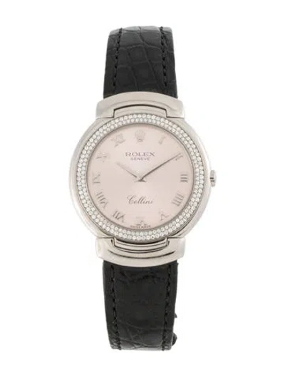Pre-owned Rolex Cellini Cellissima Watch In Multicolor