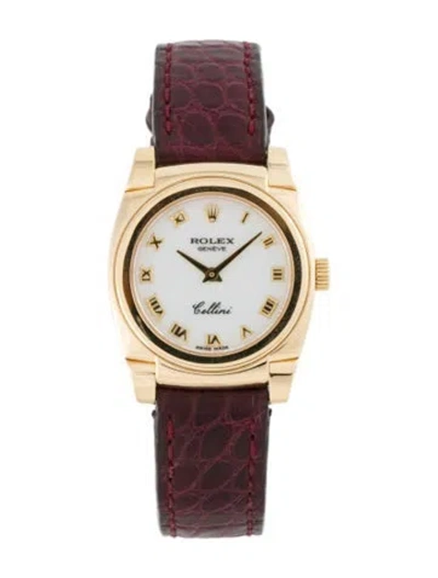 Pre-owned Rolex Cellini Cestello Watch In Multicolor