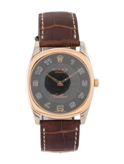 Pre-owned Rolex Cellini Danaos Watch In Multi
