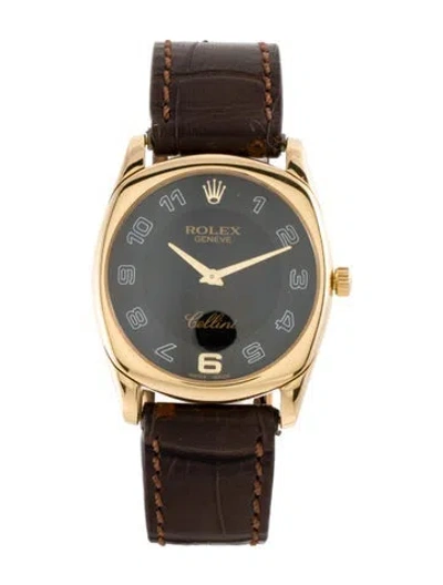 Pre-owned Rolex Cellini Danaos Watch In Multi
