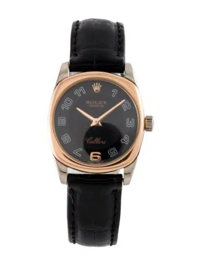 Pre-owned Rolex Cellini Danaos Watch In Multi