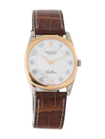 Pre-owned Rolex Cellini Danaos Watch In Multi