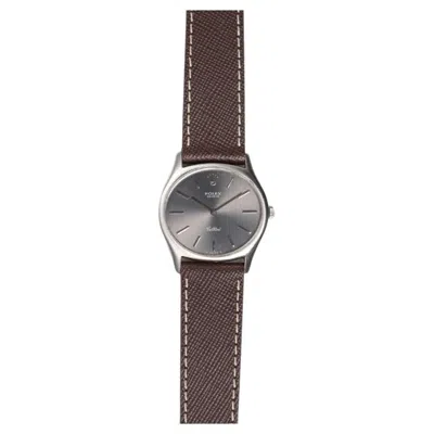 Pre-owned Rolex Cellini Watch In 18k White Gold, 1970s