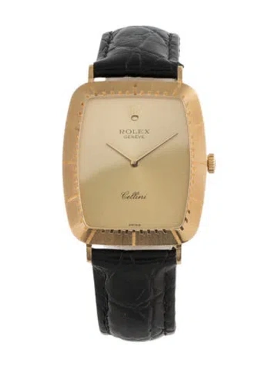Pre-owned Rolex Cellini Watch In Multi