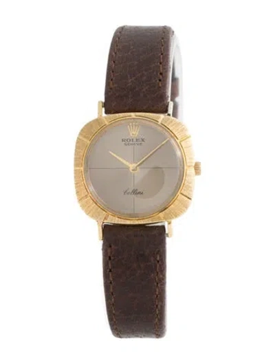 Pre-owned Rolex Cellini Watch In Multi