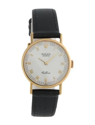 Pre-owned Rolex Cellini Watch In Multi