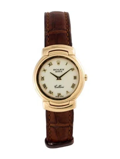 Pre-owned Rolex Cellini Watch In Multi