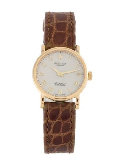 Pre-owned Rolex Cellini Watch In Multi