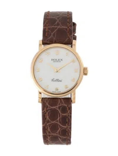 Pre-owned Rolex Cellini Watch In Multi
