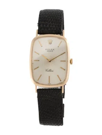 Pre-owned Rolex Cellini Watch In Multicolor