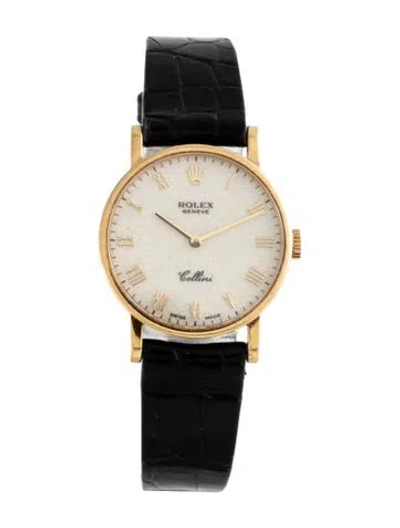 Pre-owned Rolex Cellini Watch In Multicolor