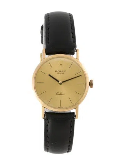 Pre-owned Rolex Cellini Watch In Multicolor