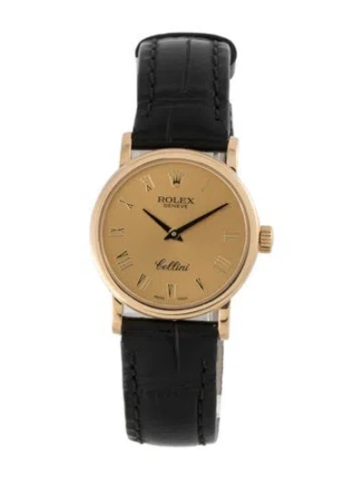 Pre-owned Rolex Cellini Watch In Multicolor