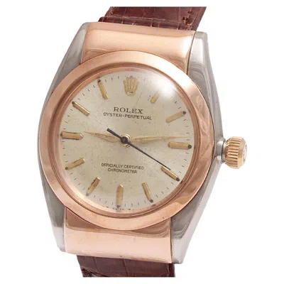 Pre-owned Rolex Chronometer Collectors Hooded Bubble Back Ref. 3065 In Multi
