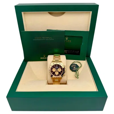 Pre-owned Rolex Cosmograph Daytona 40mm 126508 Yellow Gold Paul Newman Dial Watch B&p