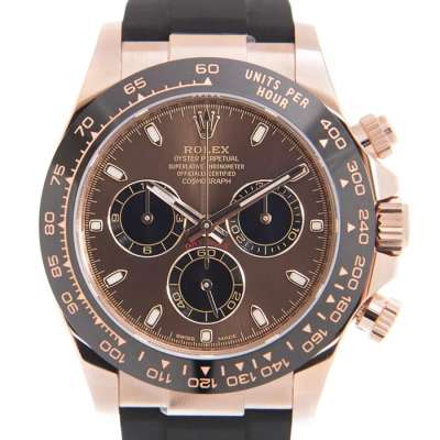 Rolex Cosmograph Daytona Chronograph Automatic Chronometer Brown Dial Men's Watch 116515ln-0041 In Black / Brown / Gold / Rose / Rose Gold