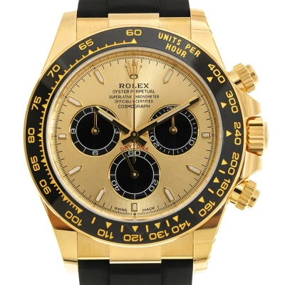 Rolex Cosmograph Daytona Chronograph Automatic Chronometer Gold Dial Men's Watch 126518ln-0012 In Gray