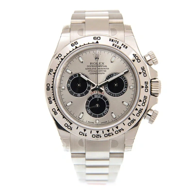 Rolex Cosmograph Daytona Chronograph Automatic Chronometer Grey Dial Watch 116509gyro In Metallic