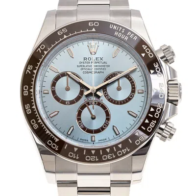 Rolex Cosmograph Daytona Chronograph Automatic Chronometer Ice-blue Dial Men's Watch 126506-0001 In Metallic