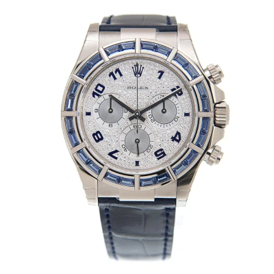 Rolex Cosmograph Daytona Chronograph Blue Ruby Automatic Chronometer Men's Watch 116589sabl