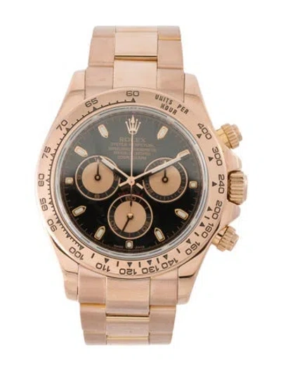 Pre-owned Rolex Cosmograph Daytona Watch, 40mm In Multi