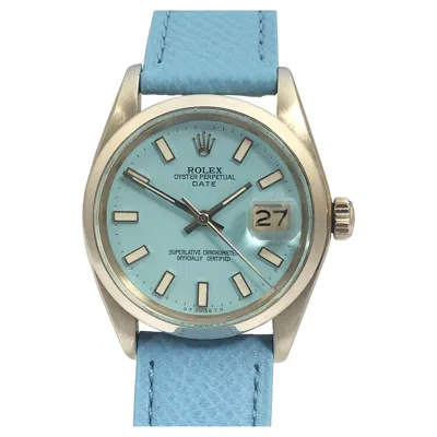 Pre-owned Rolex Date Steel 1501 Automatic Wrist Watch In Multi