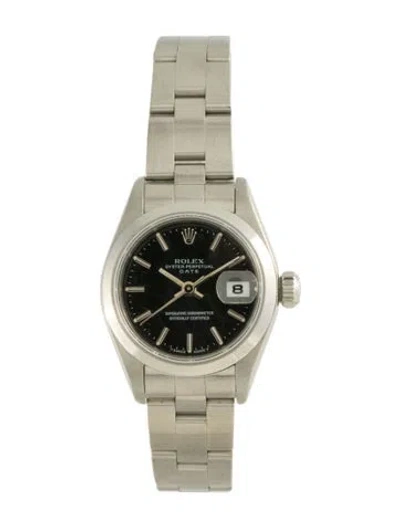 Pre-owned Rolex Date Watch, 26mm In Multi