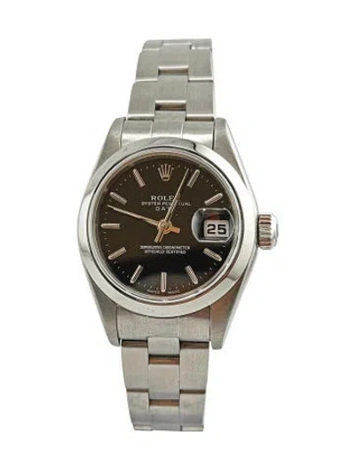 Pre-owned Rolex Date Watch, 26mm In Multi